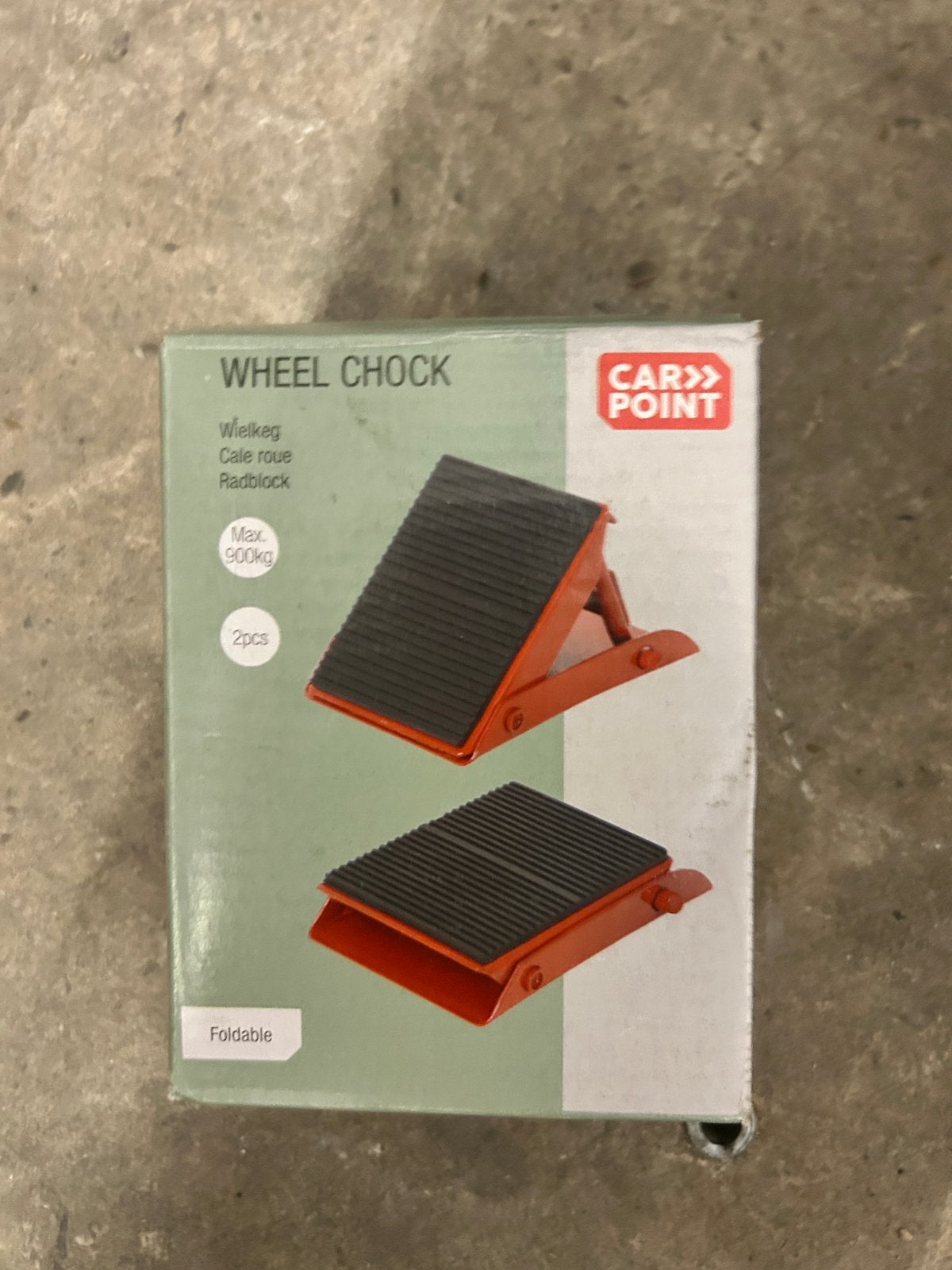 Wheel chock - opvouwbaar, Enlèvement, Comme neuf