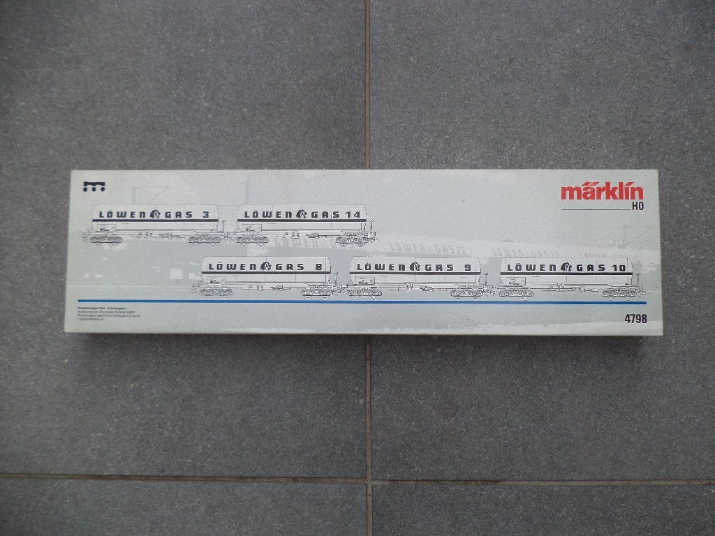 Marklin 4798, Hobby en Vrije tijd, Wisselstroom, Treinset, Ophalen of Verzenden, Zo goed als nieuw