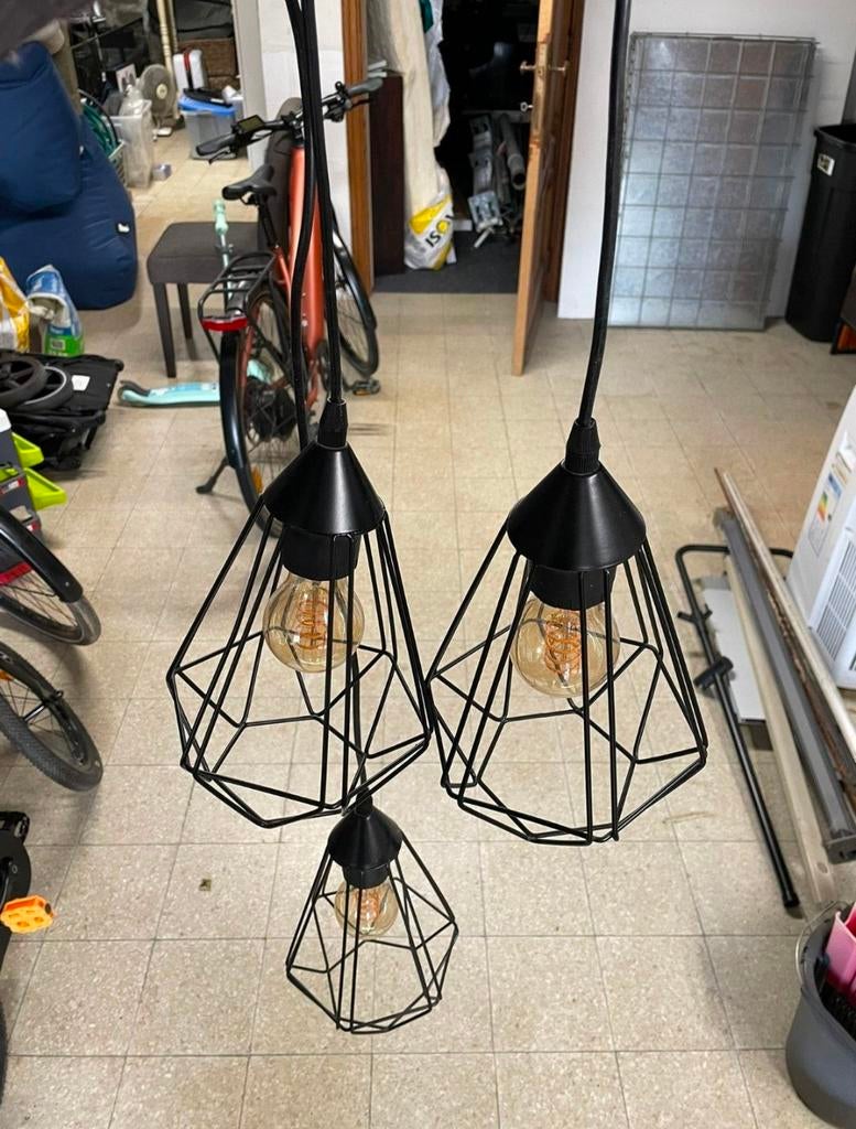 Eglo hanglampen 3 delig  Nieuw, Enlèvement