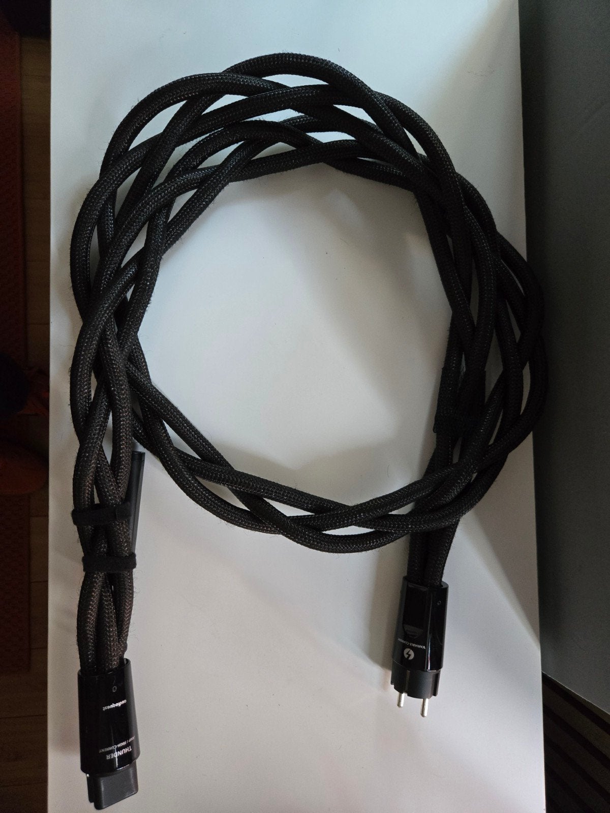 Câbles secteur AudioQuest Thunder & Monsoon – C19, Ophalen of Verzenden