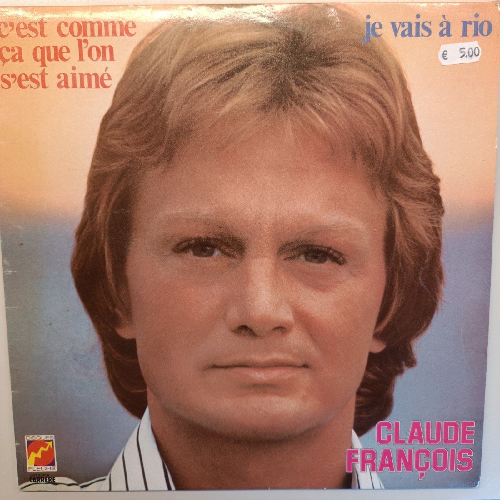 Lp Claude François - c'est comme ça, Cd's en Dvd's, Vinyl | Country en Western, Ophalen of Verzenden, LP