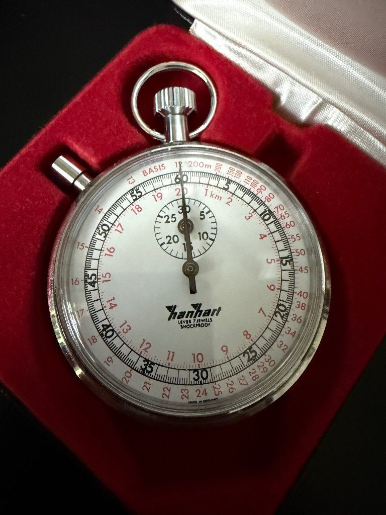 Hanhart chronometer, Enlèvement