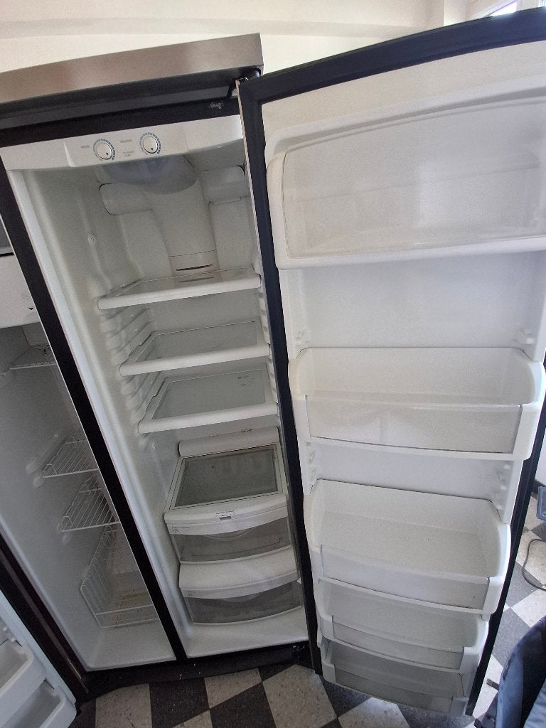 réfrigérateur, Avec compartiment congélateur, 160 cm ou plus, Enlèvement, Utilisé