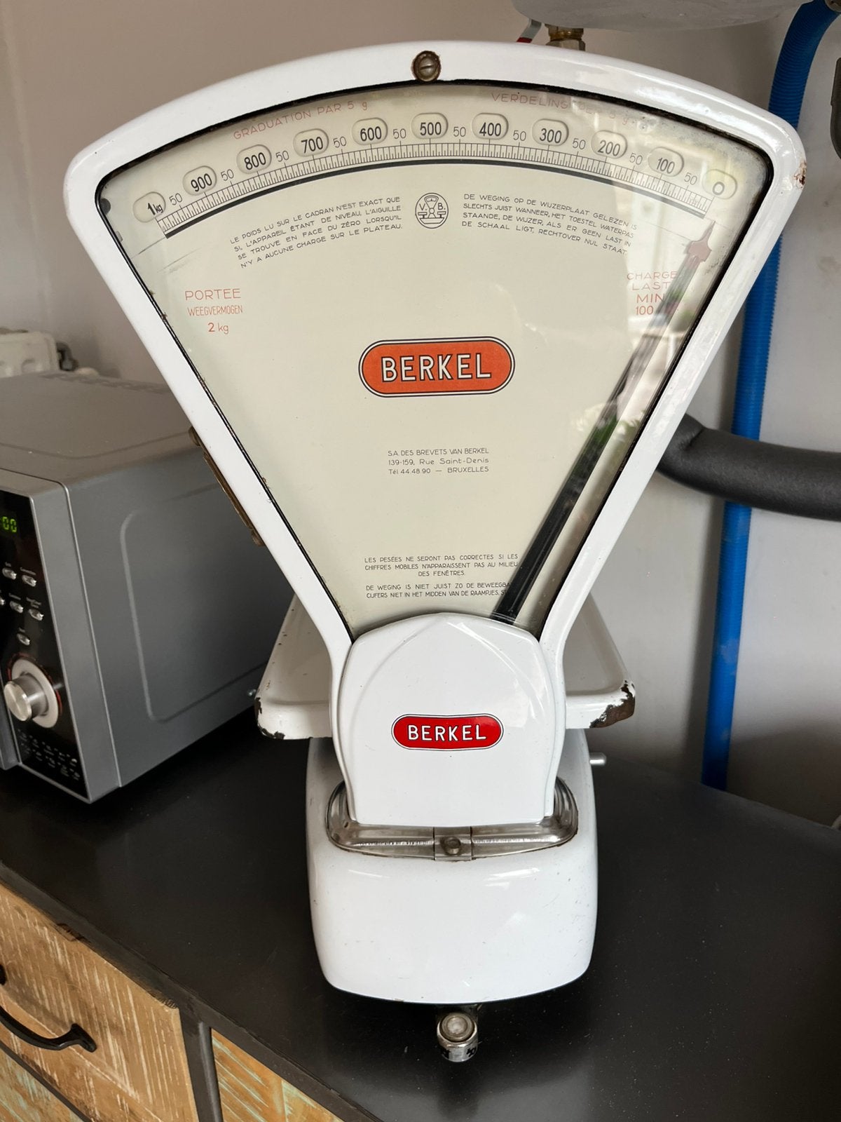 Berkel weegschaal, Elektronische apparatuur, Ophalen, Zo goed als nieuw