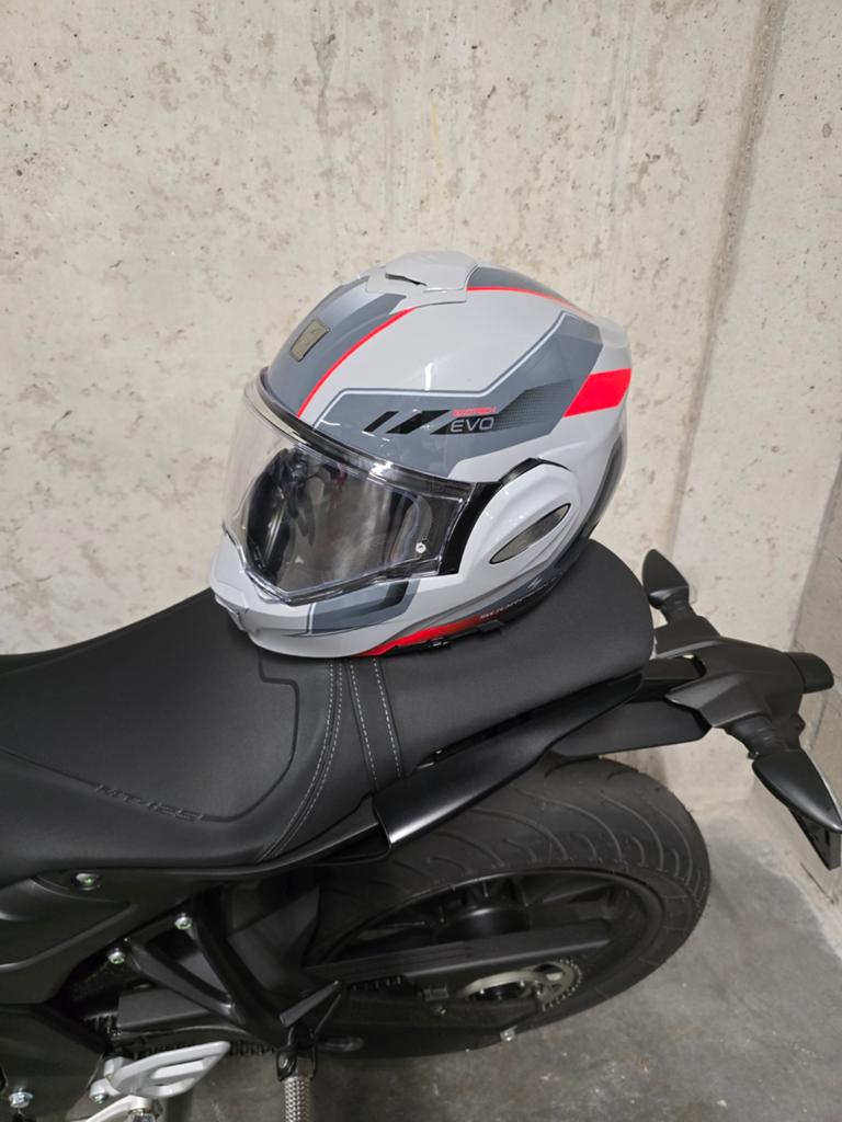Scorpion exotech evo maat L, Motoren, Kleding | Motorhelmen, Ophalen, L