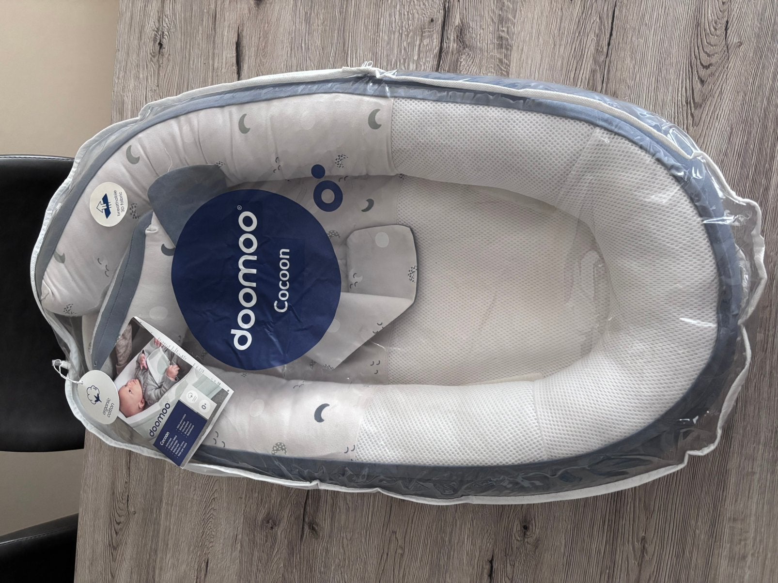 Nid pour bébé Doomoo Cocoon 0 à 6 mois, Enlèvement, Comme neuf