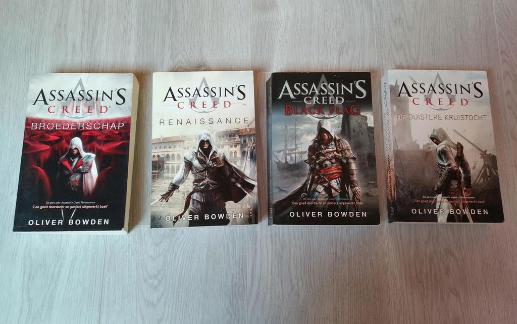 4 boeken Assassin's Creed Nederlandstalig, Boeken, Ophalen of Verzenden