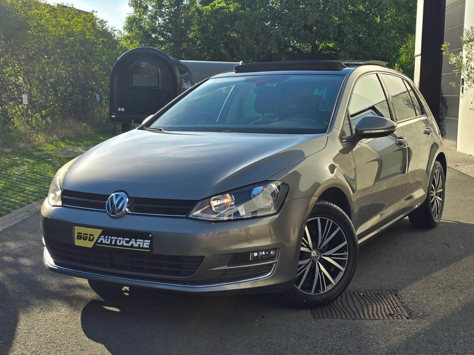 Volkswagen Golf VII 1.2 TSI Allstar/PANO/ACC/12M Garantie, Auto's, Volkswagen, Stof, Beige, 5 deurs, Golf