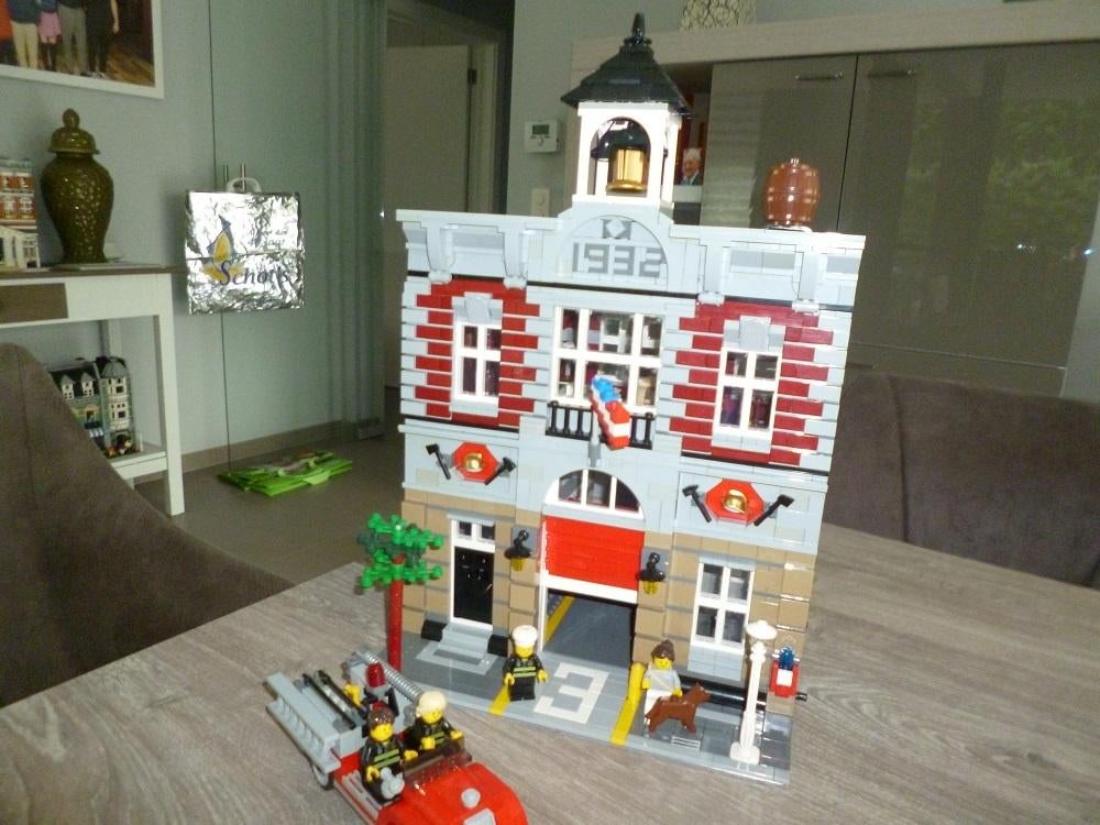lego expert 10197 brandweer kazerne, Ophalen, Overige thema's, Lego, Zo goed als nieuw