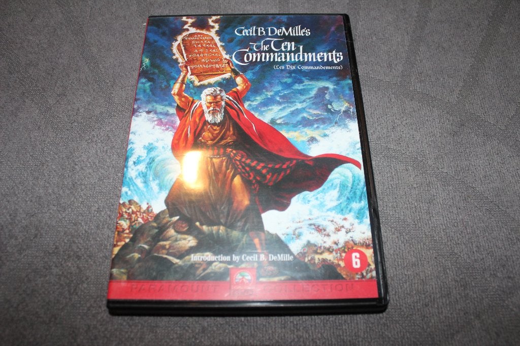 DVD The Ten Commandments, Cd's en Dvd's, Dvd's | Klassiekers, Nederlands, Overige genres, Ophalen of Verzenden, Gebruikt