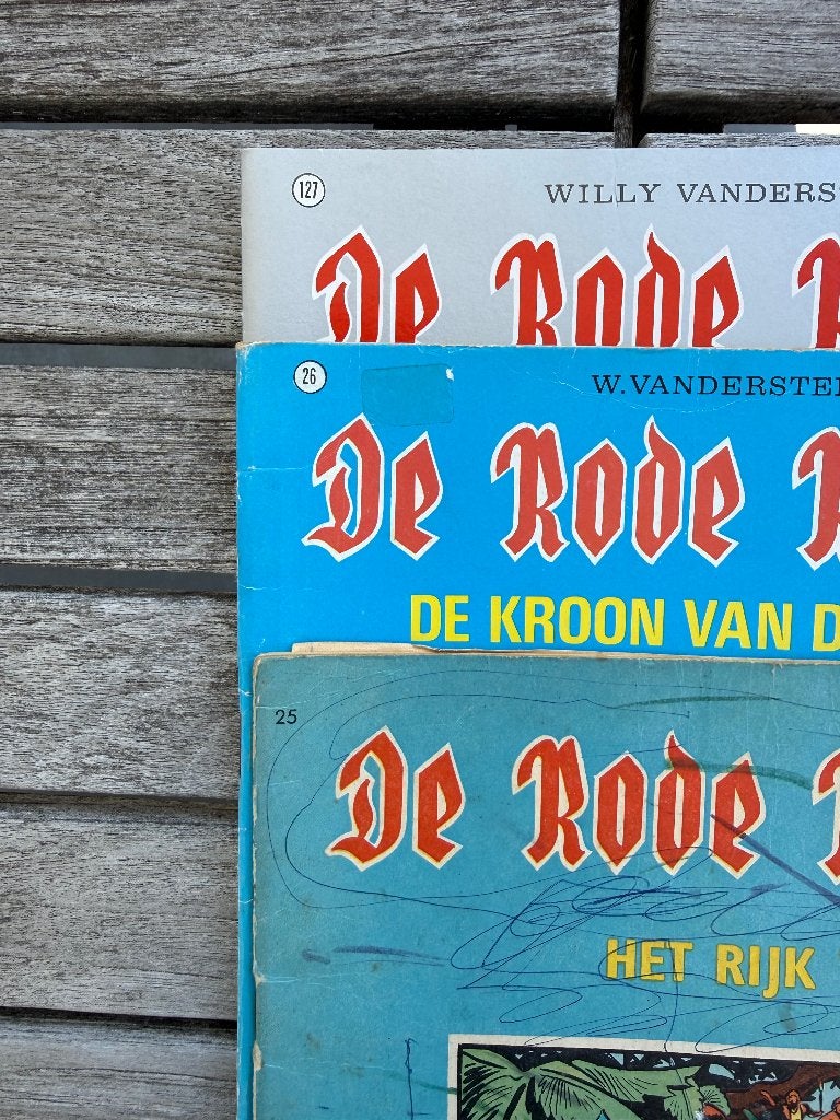 De rode ridder, Ophalen, Gelezen
