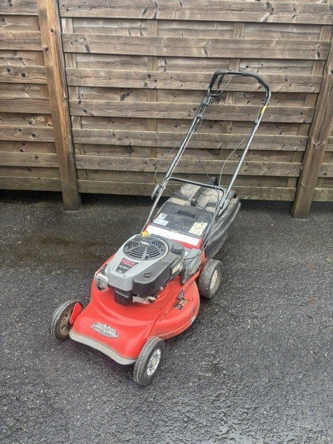 grasmaaier benzine zelftrekker ROVER 7pk 56cm opvang&mulch, Enlèvement