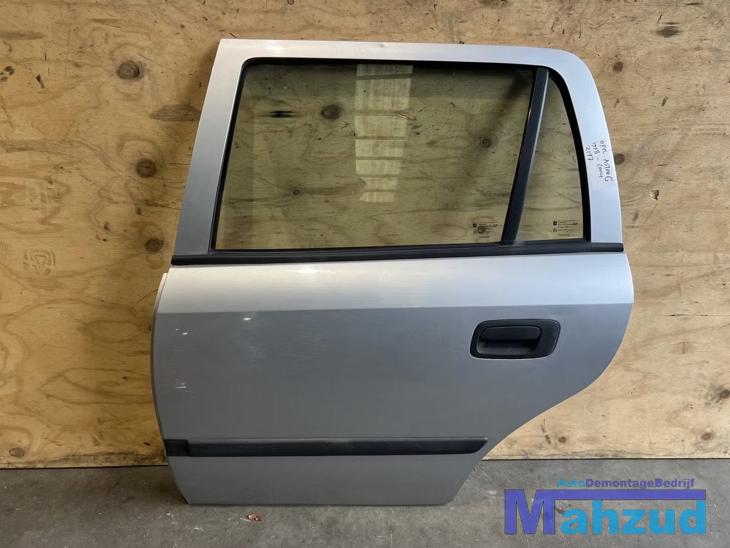 OPEL ASTRA G HATCHBACK Zilver Z147 Links achter deur 1998-20, Gebruikt, Deur, Opel Automobile GmbH, Kontakt@opel-infoservice.de