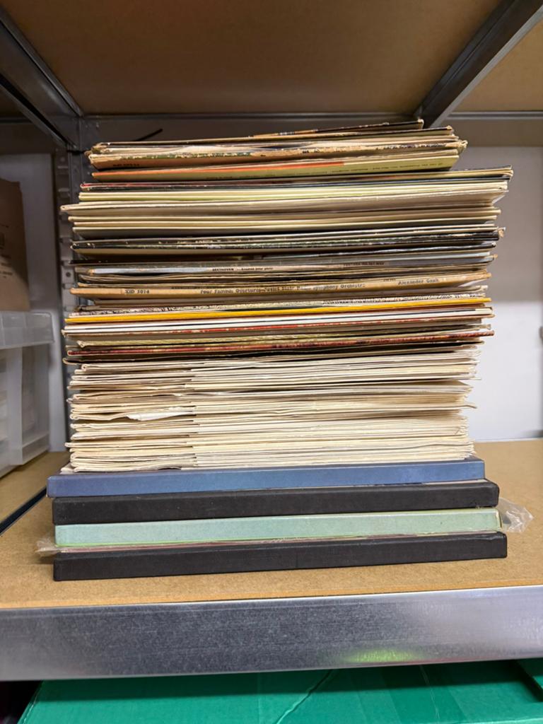Lot +80 langspeelplaten, Cd's en Dvd's, Vinyl | Overige Vinyl, Ophalen, Gebruikt