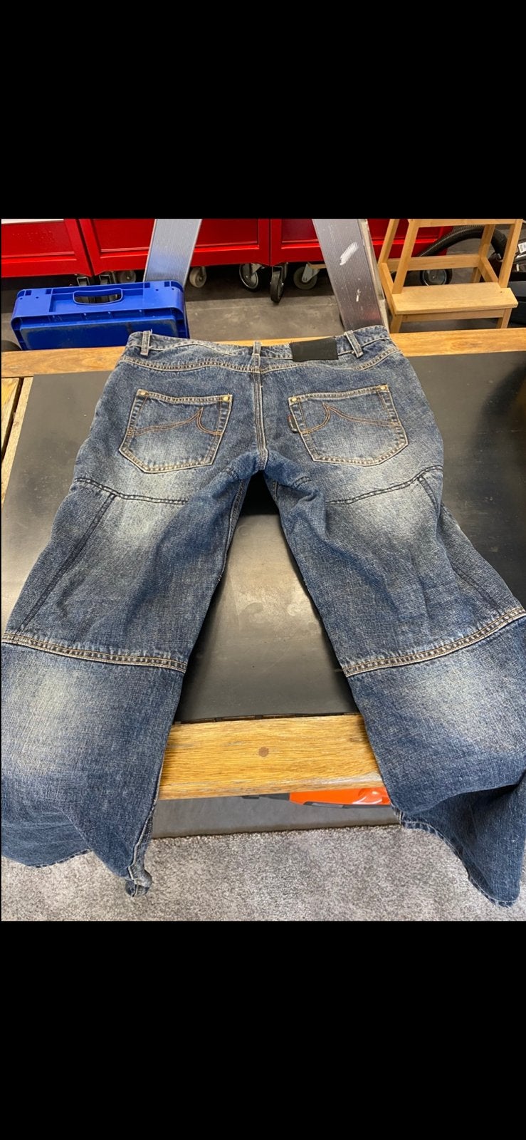 Motorjeans Richa Kevlar met kniebescherming, Ophalen of Verzenden, Nieuw zonder kaartje, Overige typen