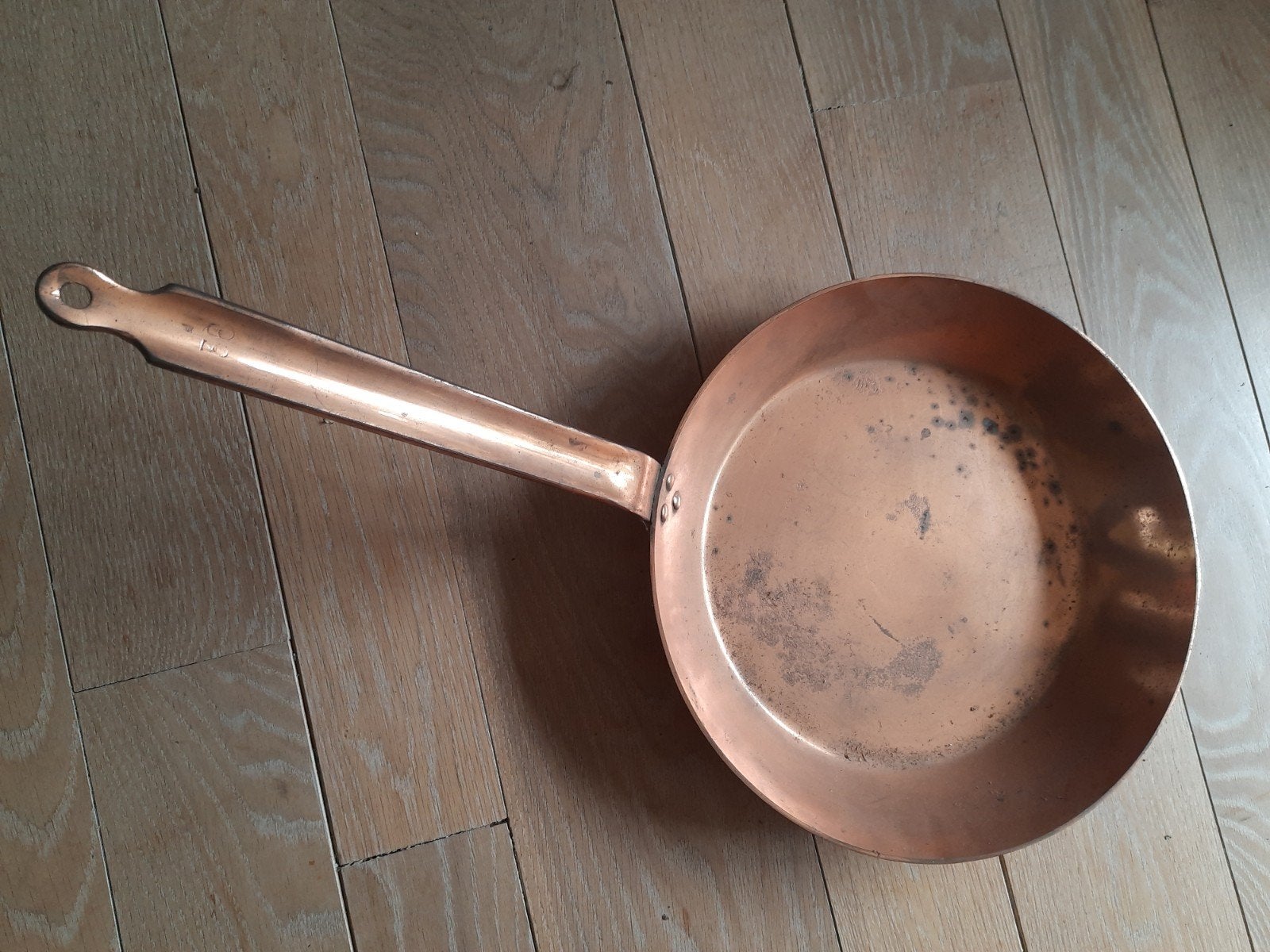 Traditionele grote koperen pan., Antiquités & Art, Antiquités | Bronze & Cuivre, Enlèvement