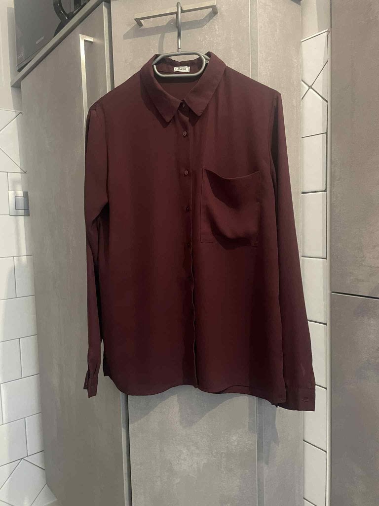 CHEMISE bordeaux S, Enlèvement ou Envoi, Autres couleurs, Taille 36 (S), PIMKIE