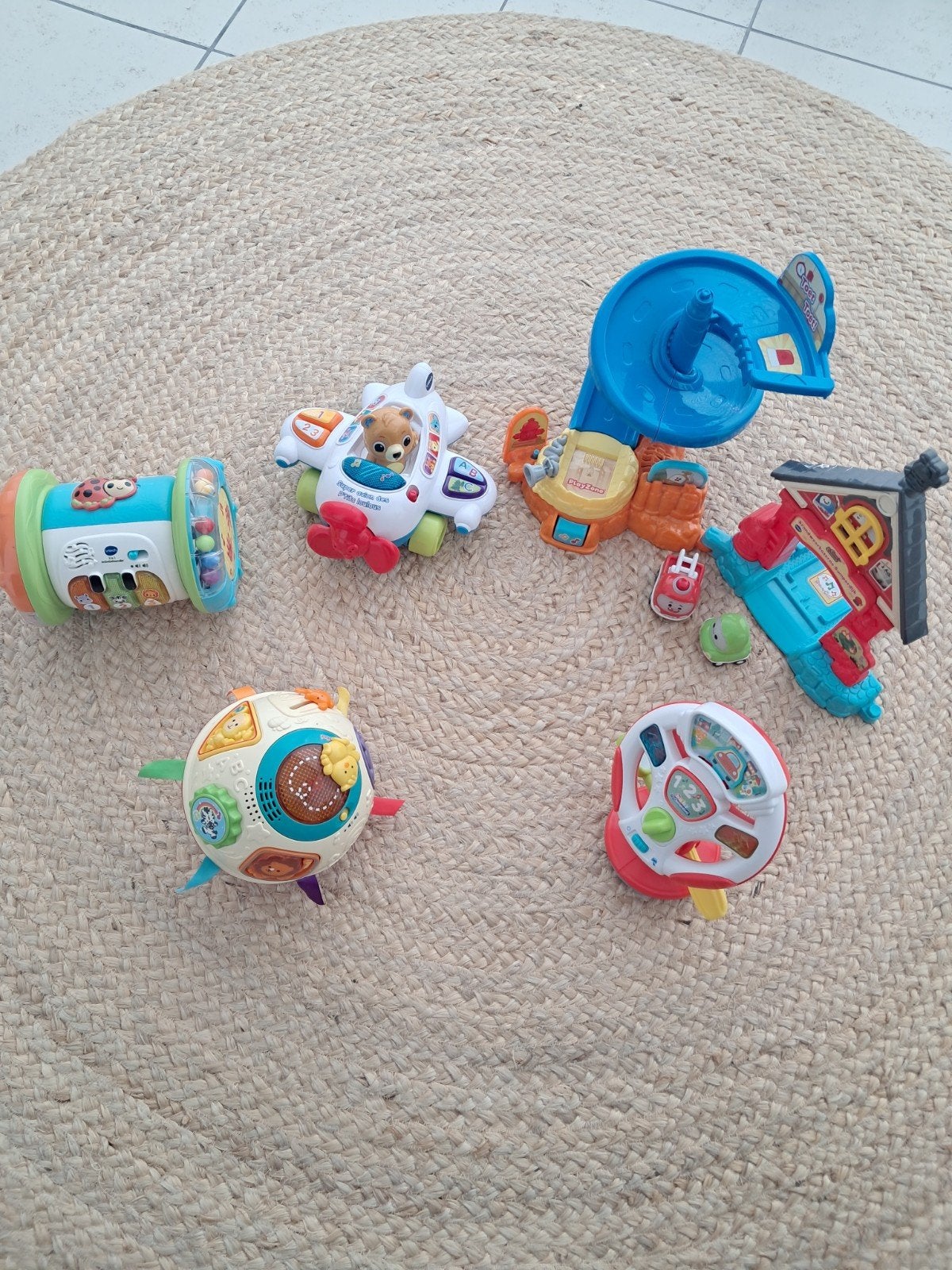 Pakket baby- en peuterspeelgoed, Ophalen