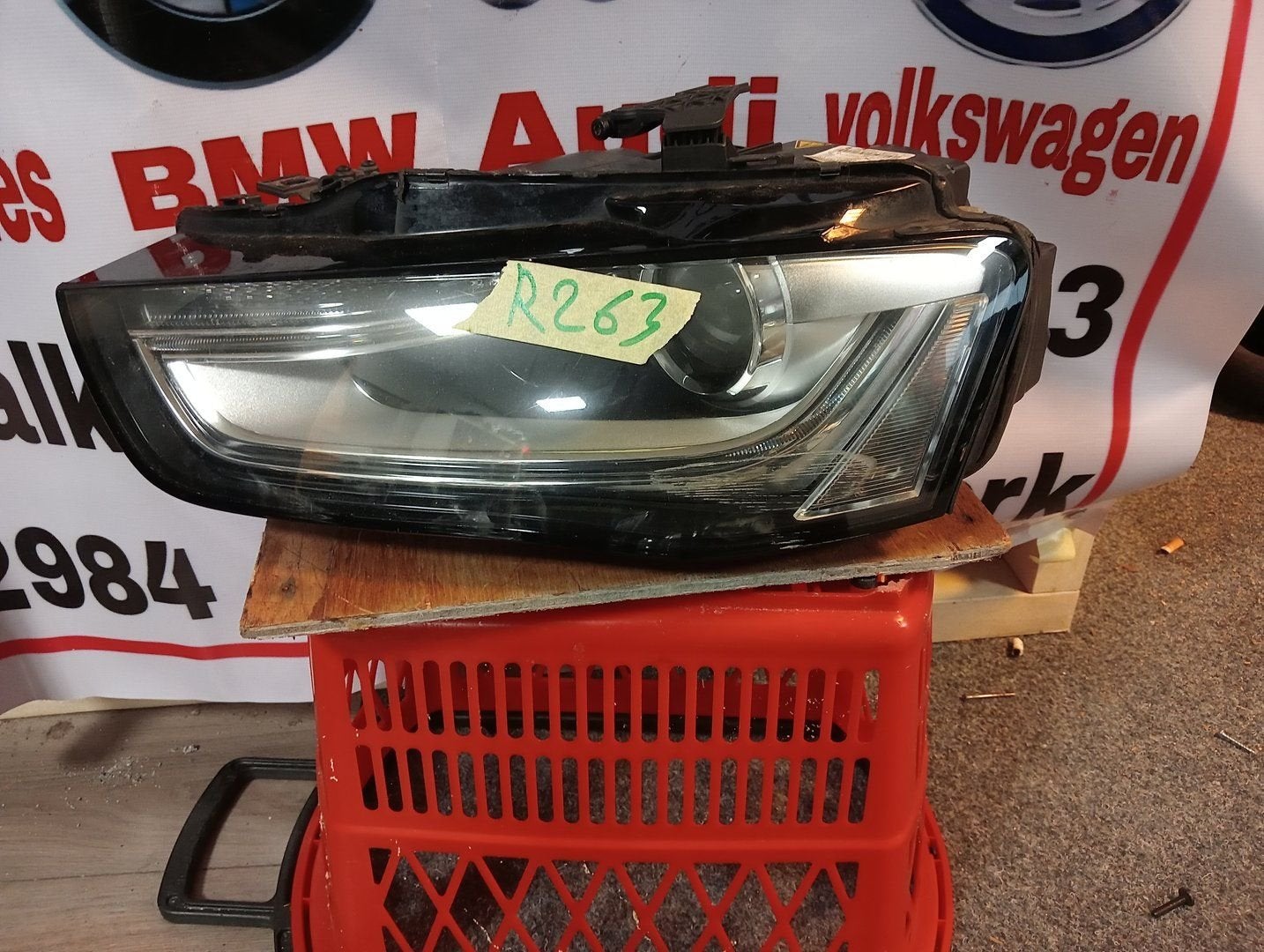 Audi A4 8K B8 facelIft xenon led links 8K0941005C, -, Audi, Utilisé, -