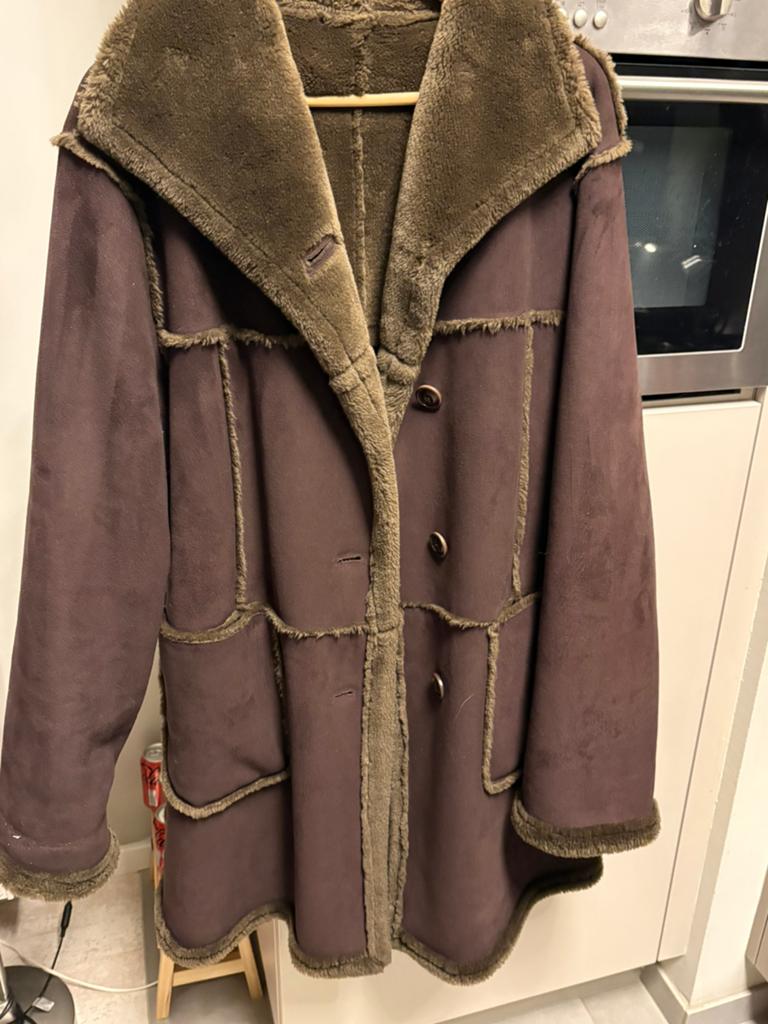 Winterjas Mayerline - koopje / af te halen, Kleding | Dames, Jassen | Winter, Ophalen, Gedragen, Maat 42/44 (L), Bruin