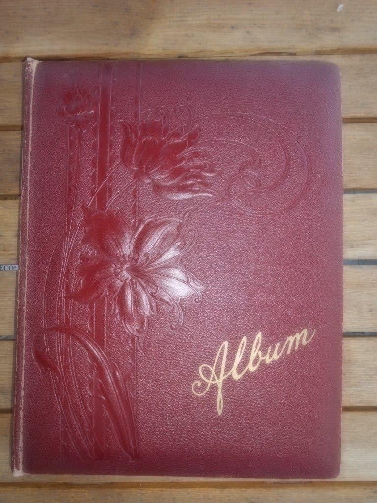 Groot vintage fotoalbum ANSICHTKAARTEN FILMACTEURS, Verzamelen, Ophalen of Verzenden, Gebruikt, Overige onderwerpen, Foto