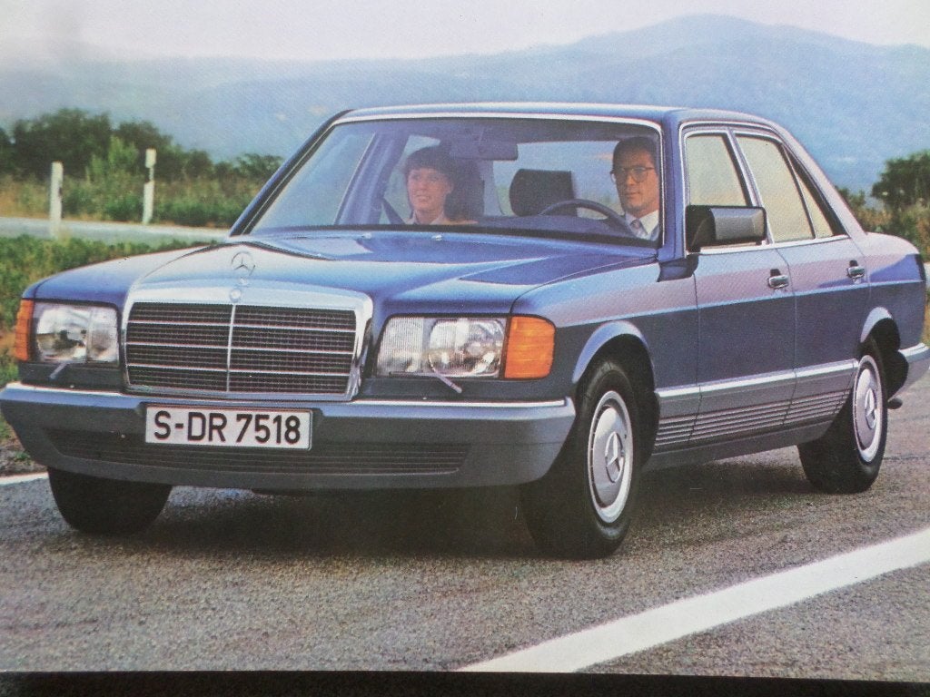 Mercedes 280S 280SE SEL 1980 Brochure, Boeken, Ophalen of Verzenden, Mercedes