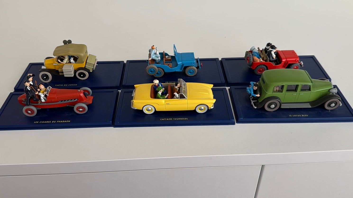 Kuifje Tintin Hergé Moulinsart Atlas 1:43 modelauto, Ophalen of Verzenden, Gebruikt, Auto, Overige merken