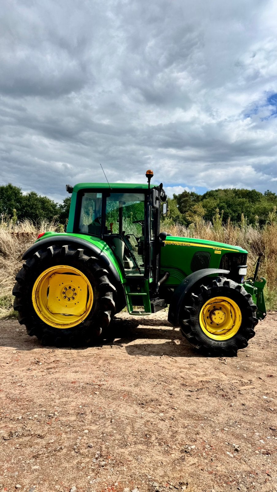 John Deere 6220, Zakelijke goederen, Ophalen, John Deere