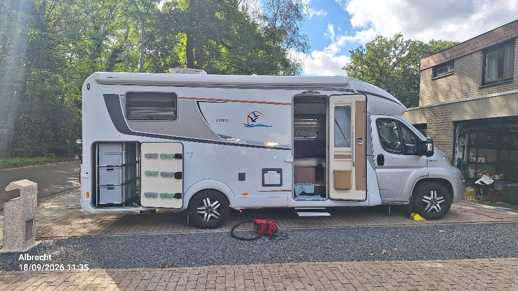 Mobilhome Kürstner Lyseo 728 G Harmony Automatic 9, Jusqu'à 4, Toilette à cassette, Fiat, Diesel
