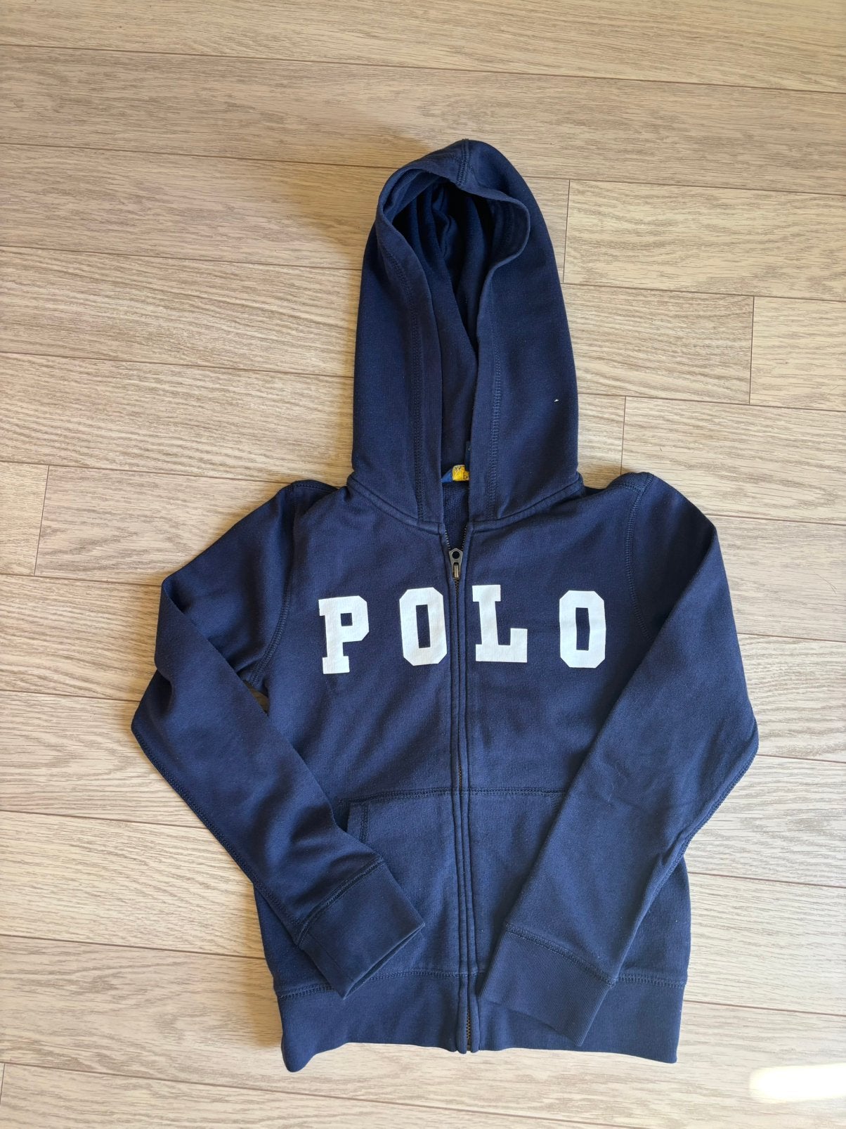 Blauwe hoodie Polo Ralph Lauren, Kinderen en Baby's, Kinderkleding | Maat 134, Verzenden, Gebruikt, Jongen of Meisje, Trui of Vest