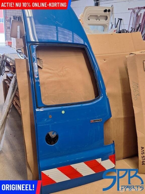 VW TRANSPORTER T5 T6 T6.1 GP Achterdeur Rechts H3 7H3827088, Gebruikt, Achter, Ophalen of Verzenden, Volkswagen