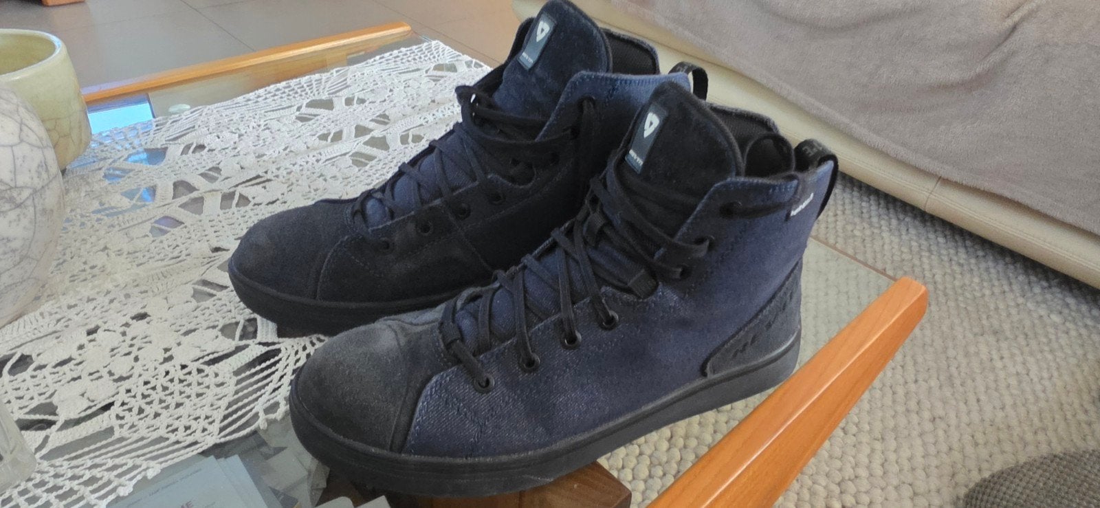 Baskets Moto Rev’It Delta H2O bleue, Enlèvement ou Envoi