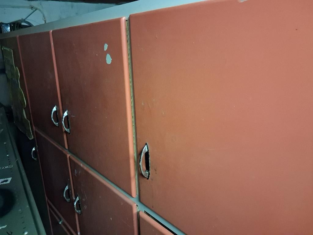vintage (jaren60) grote keukenkast, Huis en Inrichting, Ophalen, Gebruikt