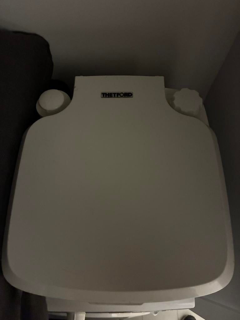Draagbare camping wc, Enlèvement, Utilisé