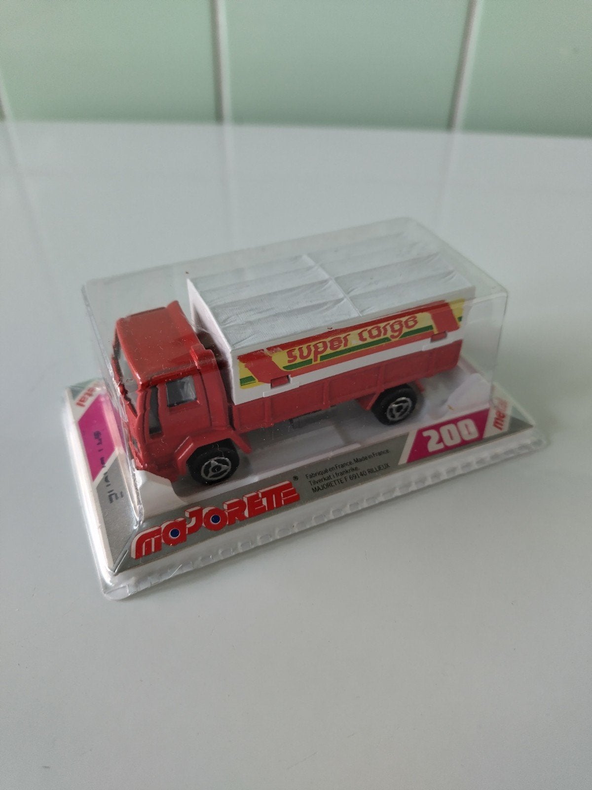 Vintage Majorette Ford Cargo AFHALING LEES BESCHRIJVING, Ophalen, Nieuw, Auto, Majorette
