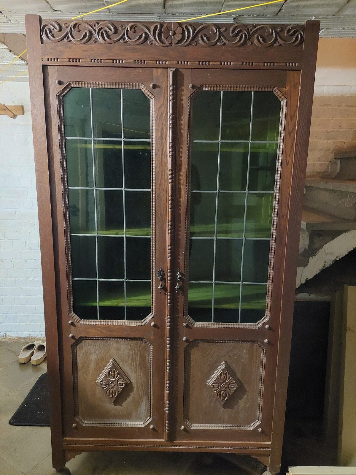 armoire vintage, Huis en Inrichting, Kasten | Vitrinekasten, Ophalen
