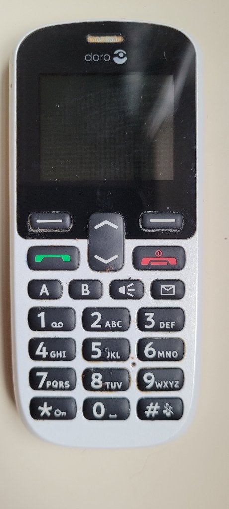GSM Sénior DORO Phone Easy 508, Télécoms, Téléphonie mobile | Batteries, Enlèvement ou Envoi, Utilisé