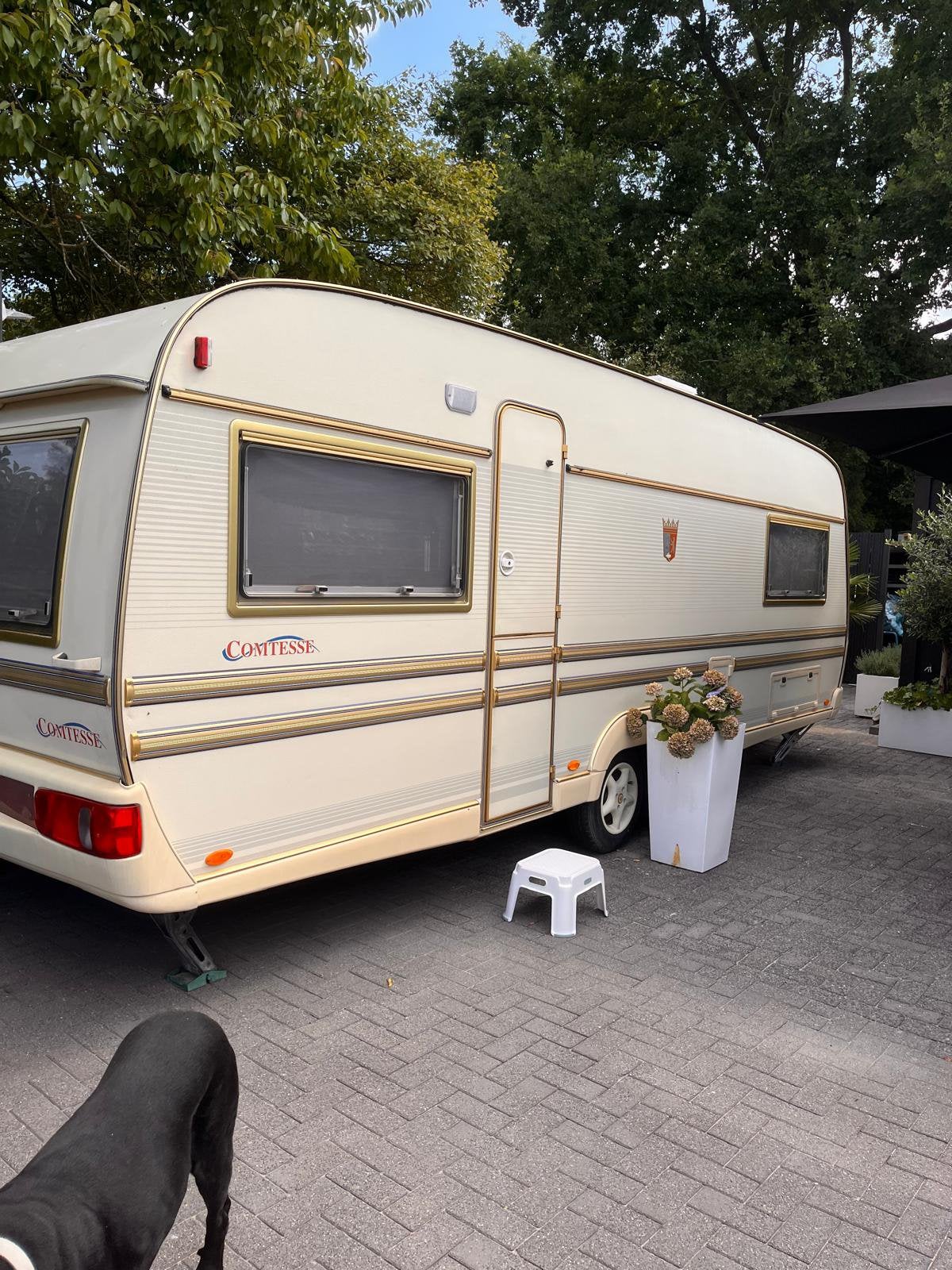 Tabbert Comtesse goed onderhouden, Caravans en Kamperen, Rondzit, Tabbert, Particulier, Queensbed