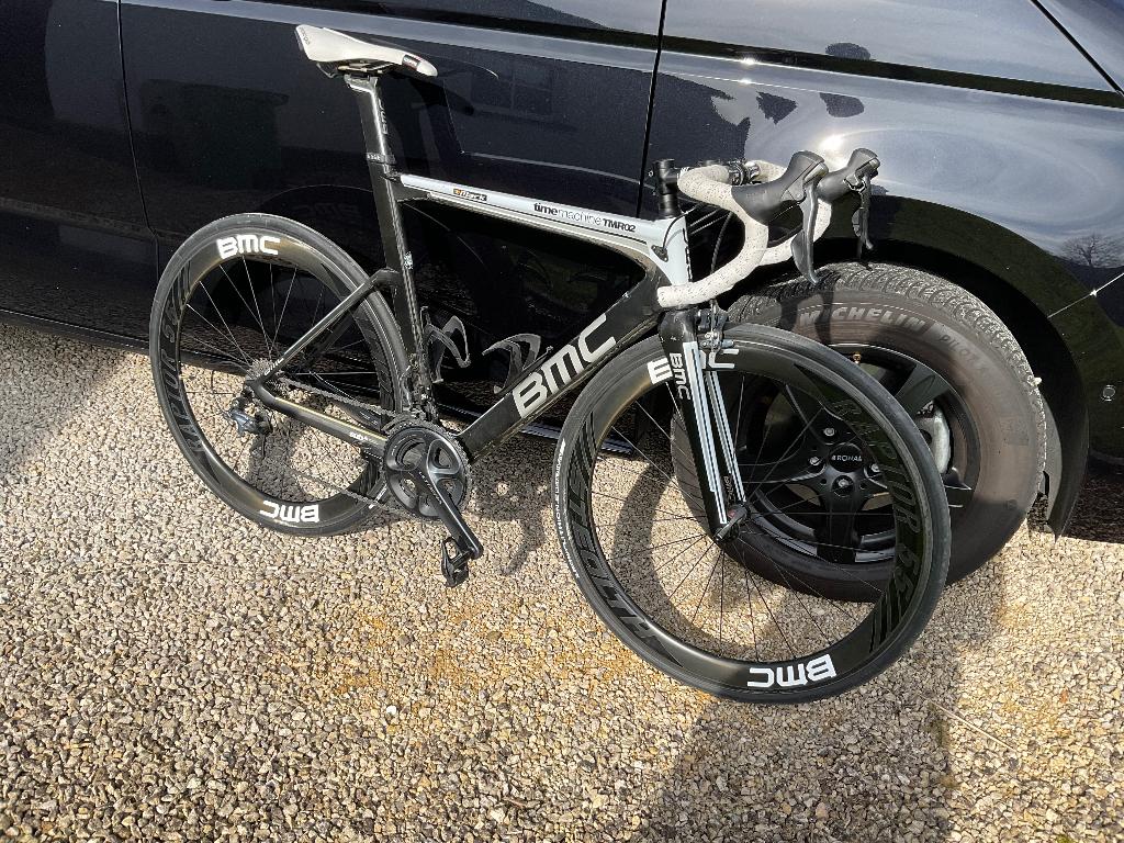 Racefiets Bmc TMR 02, 28 inch, Zo goed als nieuw, Meer dan 20 versnellingen, 53 tot 57 cm