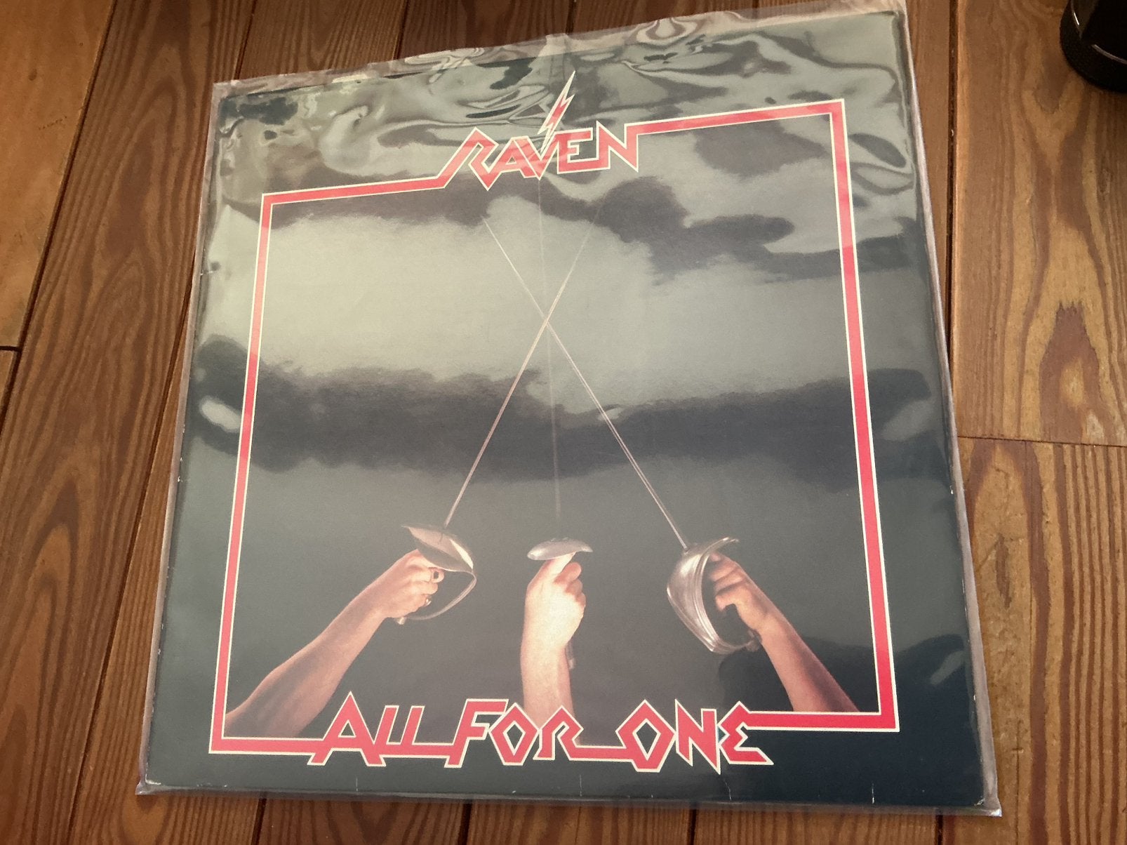 LP Raven - All for one, Ophalen of Verzenden, Gebruikt, LP