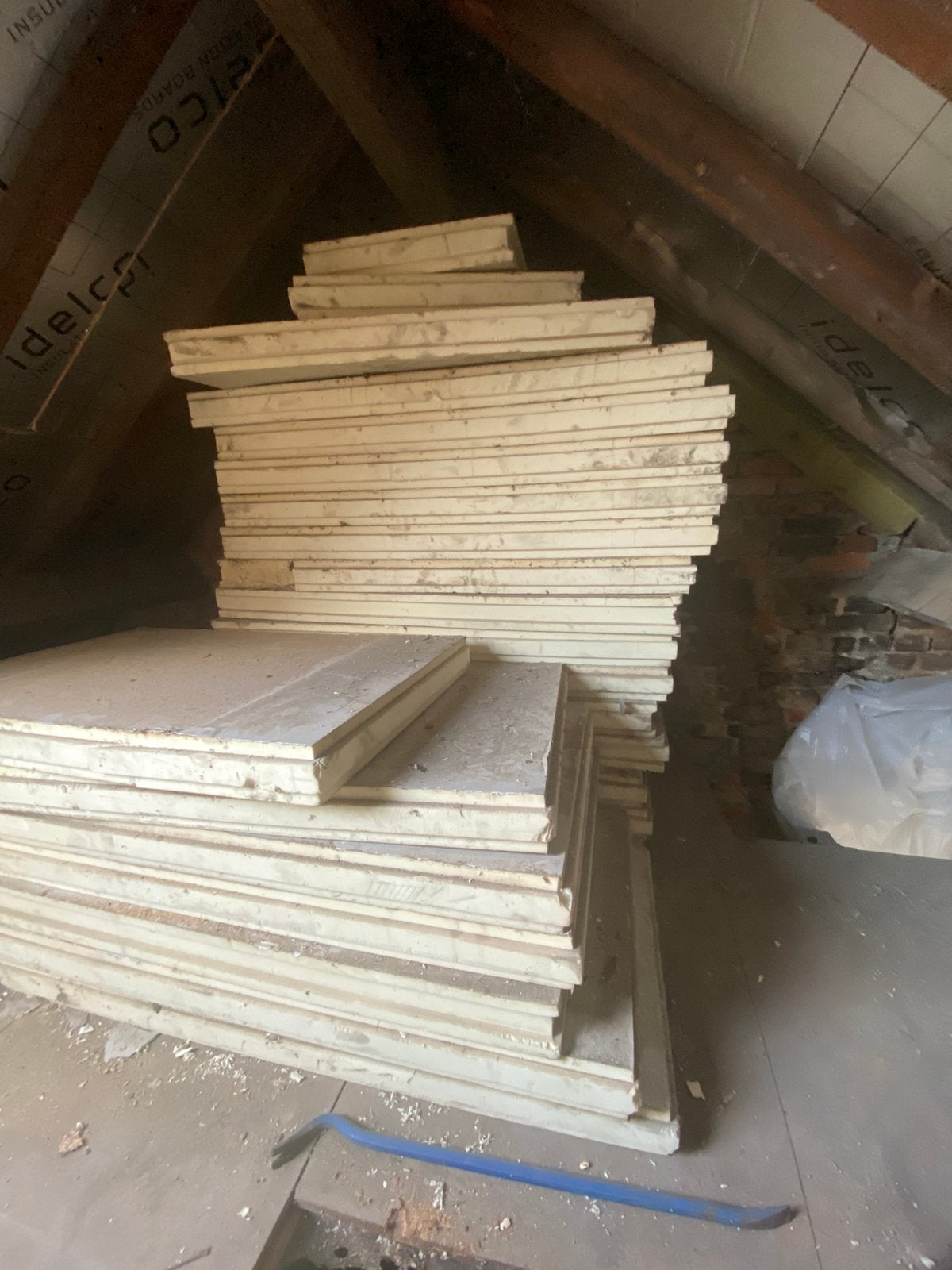 Pir platen 8cm dik., Doe-het-zelf en Bouw, Ophalen, Gebruikt, Hardschuim (Pir)