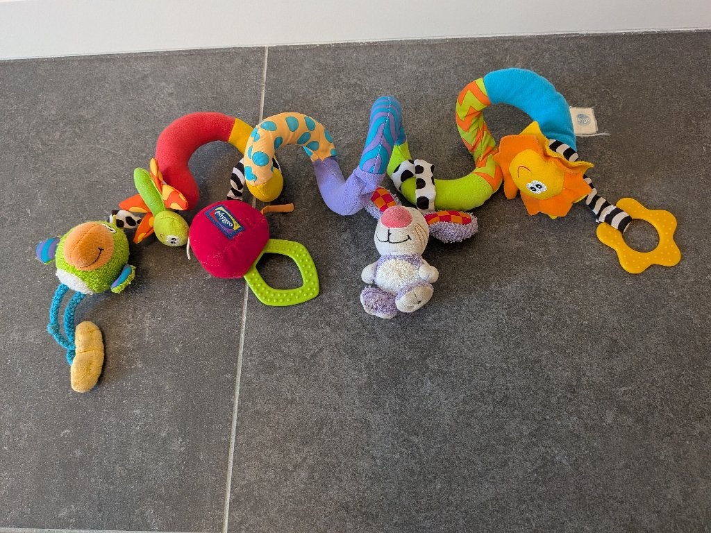 playgro amazing garden twirly whirly boxspiraal, Ophalen of Verzenden, Gebruikt, Overige typen