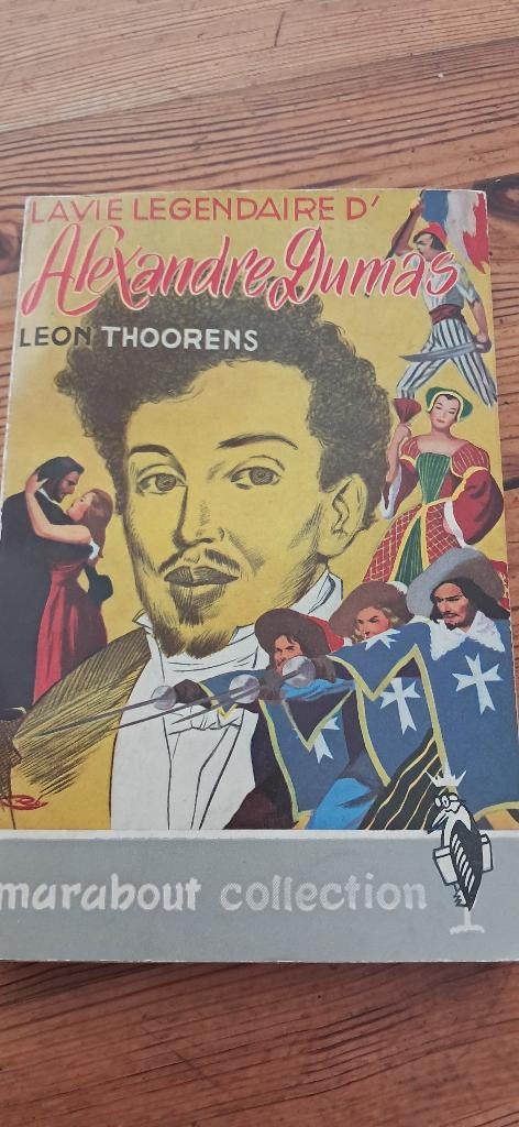 Boek historisch ´La vie légendaire d´Alexandre Dumas´, Boeken, Historische romans, Ophalen, Gelezen, Leon Thoorens