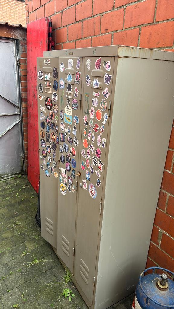 Casier metalique MEWAF, Tuin en Terras, Bergingen en Tuinkasten, Ophalen, Gebruikt