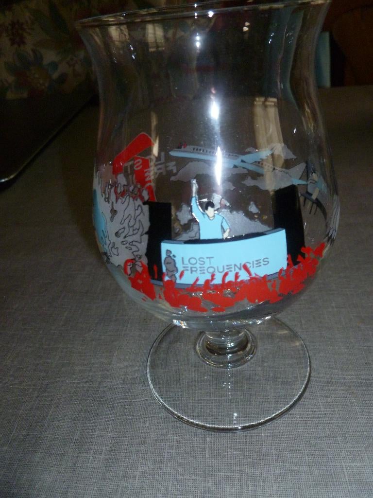 Glas Duvel bier, Ophalen of Verzenden, Zo goed als nieuw, Bierglas