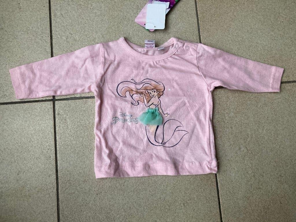 Nieuw Disney Shirt ' De kleine zeemeermin ' Maat 68, Kinderen en Baby's, Babykleding | Maat 68, Ophalen of Verzenden, Nieuw, Meisje