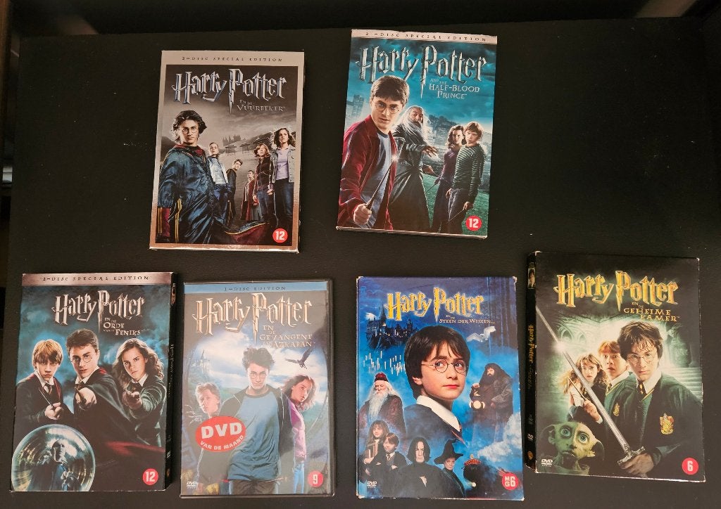 Assortiment DVDs - Harry Potter, À partir de 9 ans, Enlèvement, Utilisé, Fantasy
