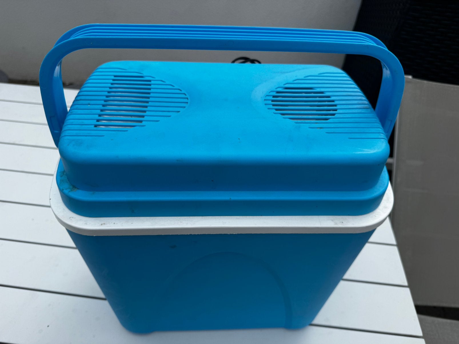 Auto Koelbox 12v, Caravans en Kamperen, Koelboxen, Ophalen, Zo goed als nieuw, Koelbox
