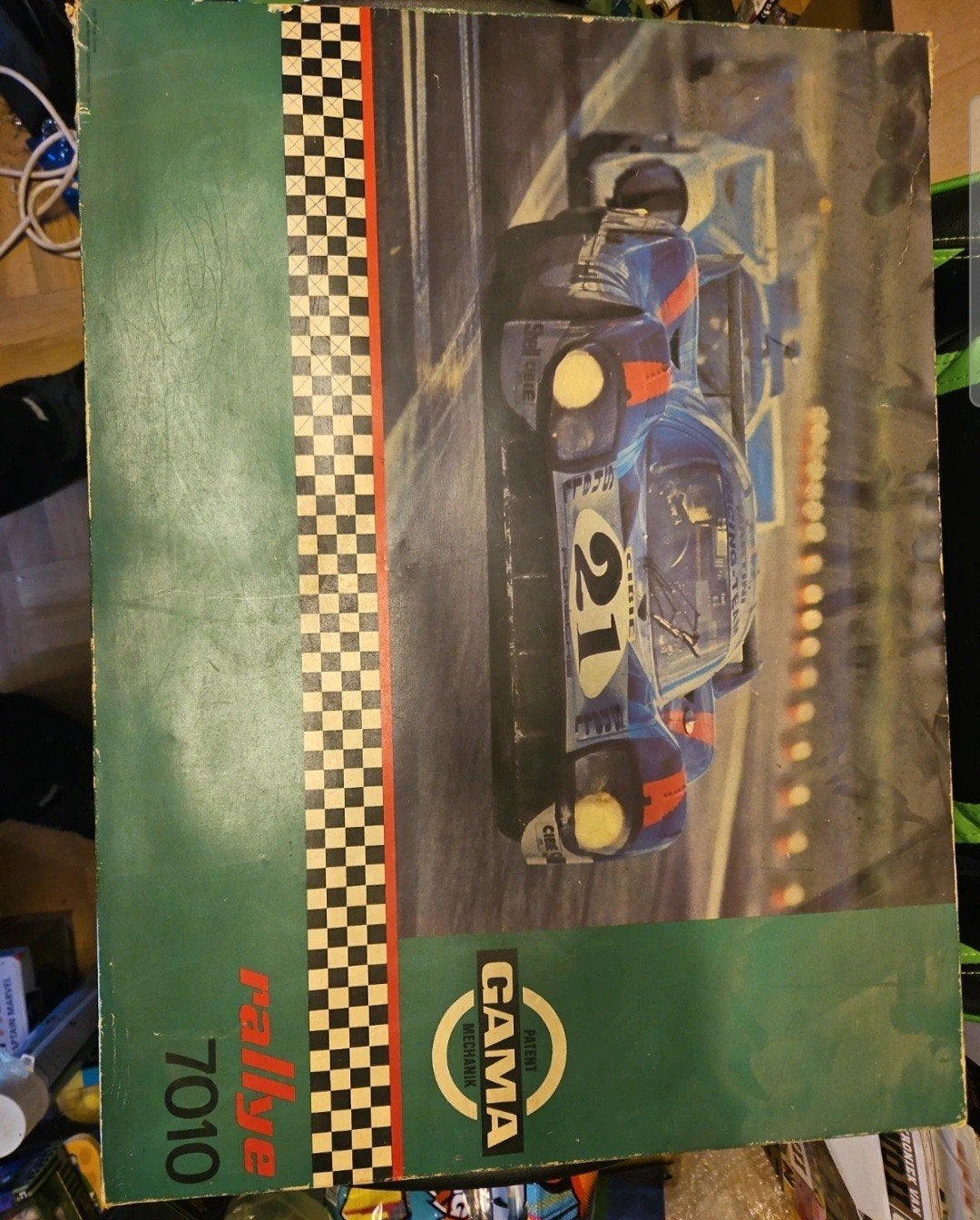 vintage grote racebaan compleet, Antiquités & Art, Enlèvement