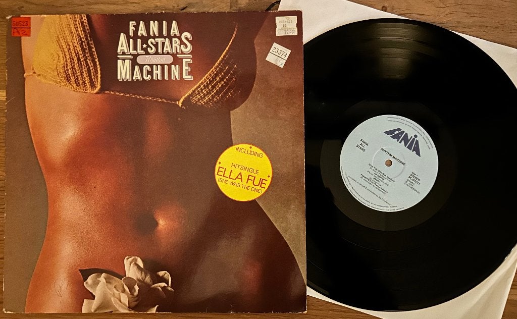 FANIA ALL STARS - Rhythm machine ( LP; EX/EX ), Cd's en Dvd's, LP, Originele persing, Zo goed als nieuw, 12 inch